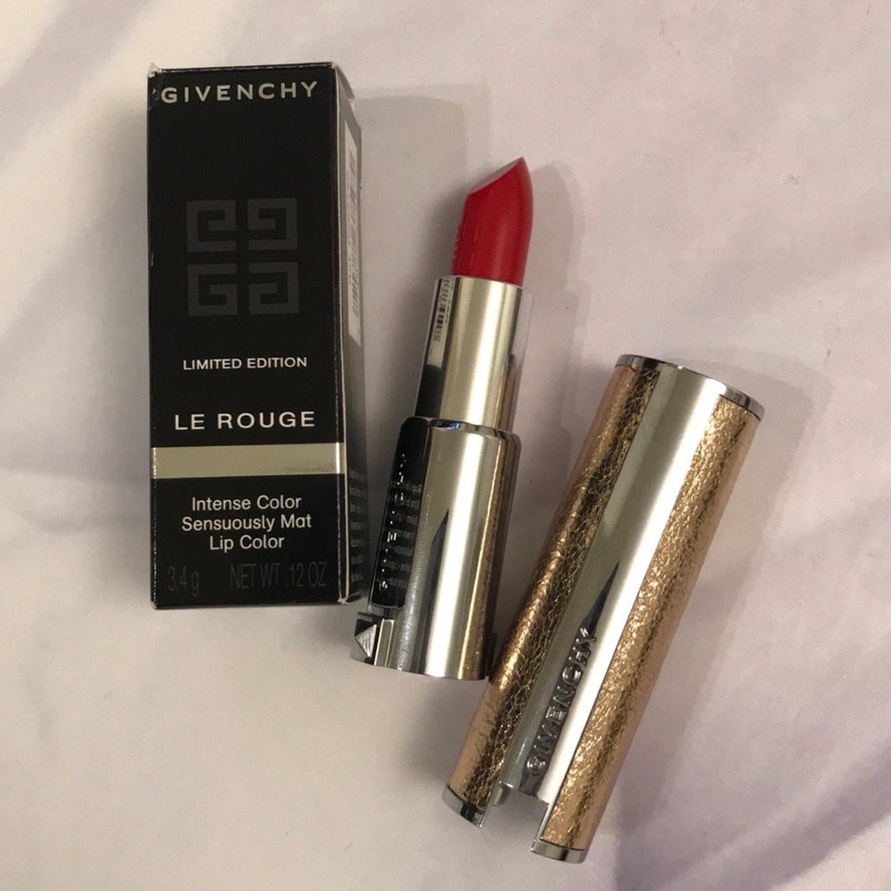 NIB Givenchy Le Rouge Carmin Escarpin Lipstick